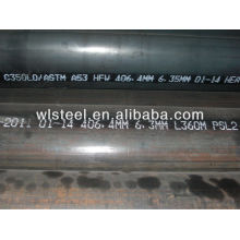 Astm a53 gr.b round ms hfw carbone pipe